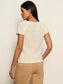 All In Pointelle Top