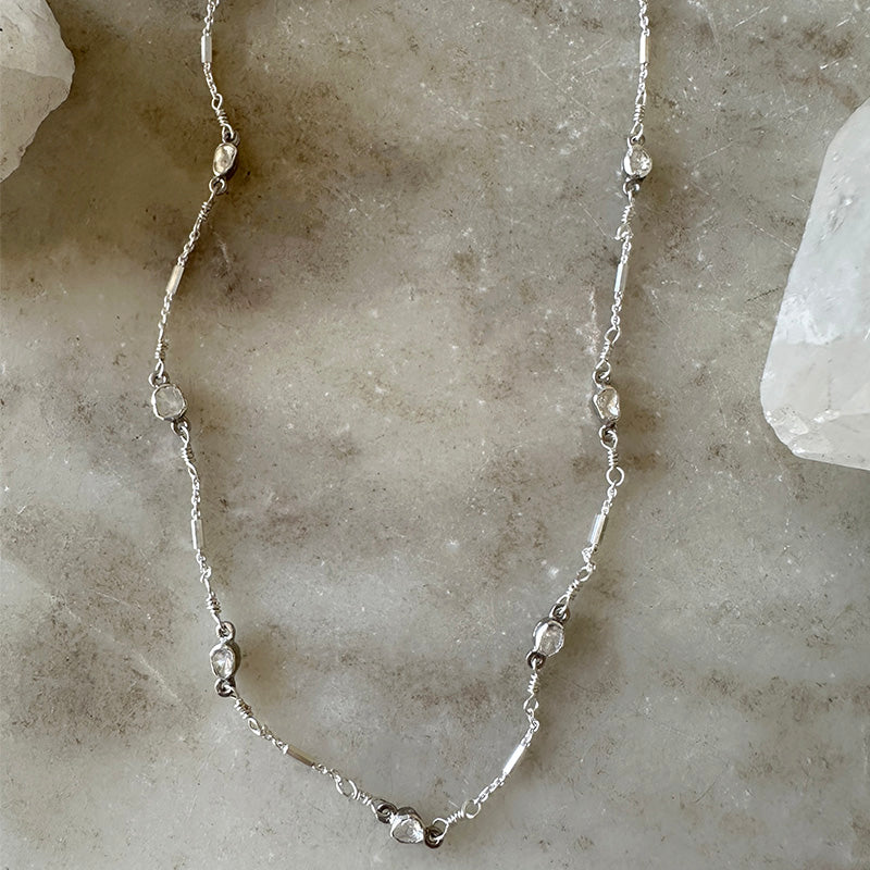 Eternity Diamond Circle Of Light Necklace