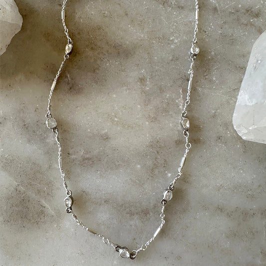 Eternity Diamond Circle Of Light Necklace