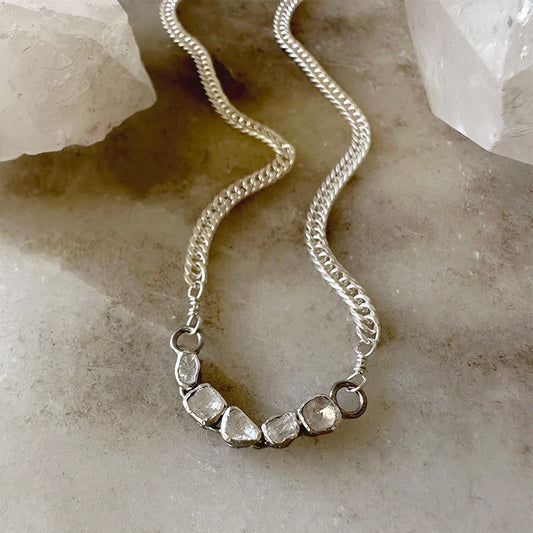 Eternity Diamond Collar Of Light Necklace