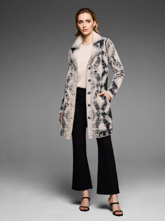 Double Knit Diamond Coat