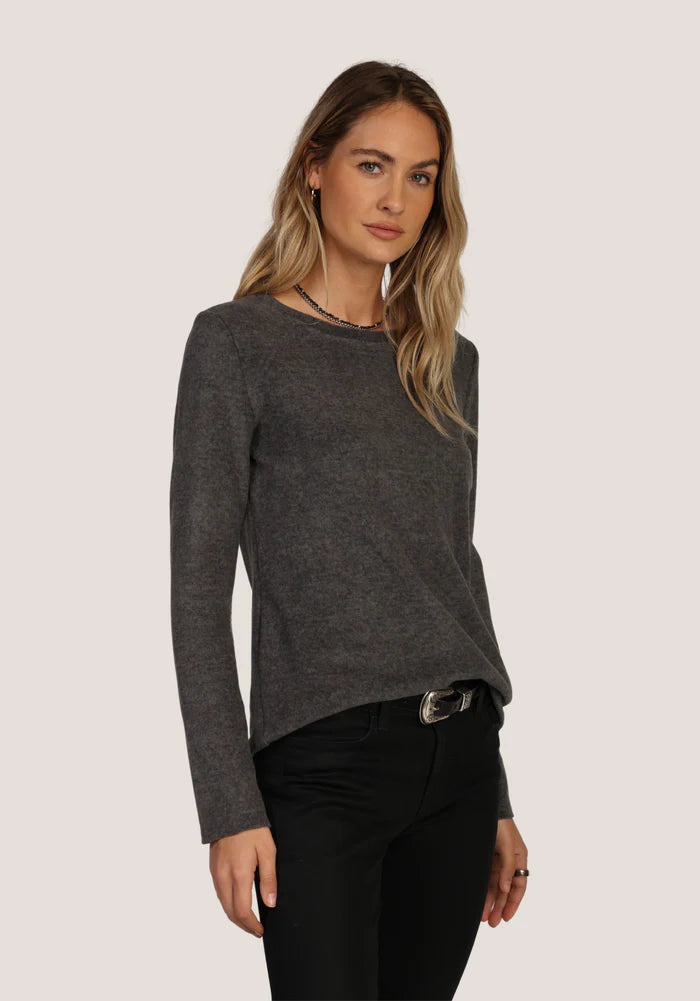 Cloud Fleece Sweater - Soft Black
