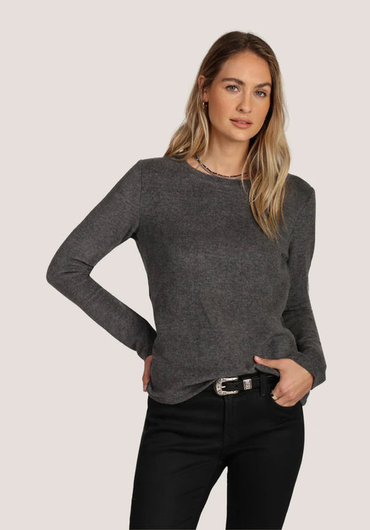 Cloud Fleece Sweater - Soft Black