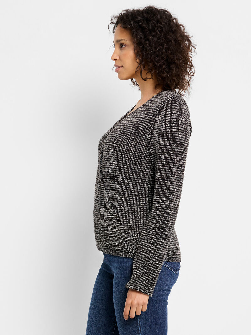 Pixel Knit 4-Way Cardigan