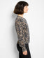 Stitch Print Snap It Up Cardigan