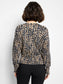 Stitch Print Snap It Up Cardigan
