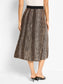 Ombre Pixel Knit Skirt