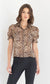 Mina Leopard Georgette Shirt