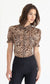 Mina Leopard Georgette Shirt