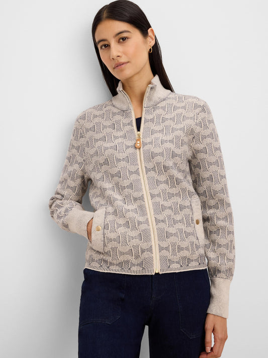 Dapper Swirl Knit Jacket