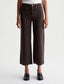 Saige Wide Leg Crop - Burnt Umber