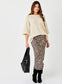 Gene Leopard Skirt