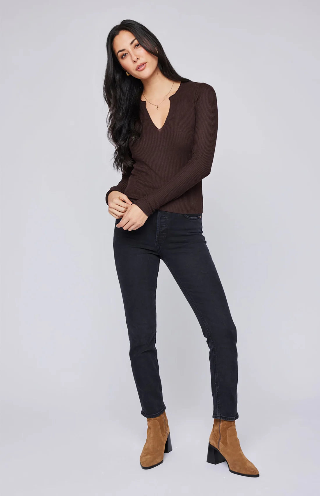 Olympia V-Neck Sweater