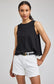Lumi Tank Top - Black
