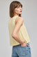 Lumi Tank Top - Cornsilk