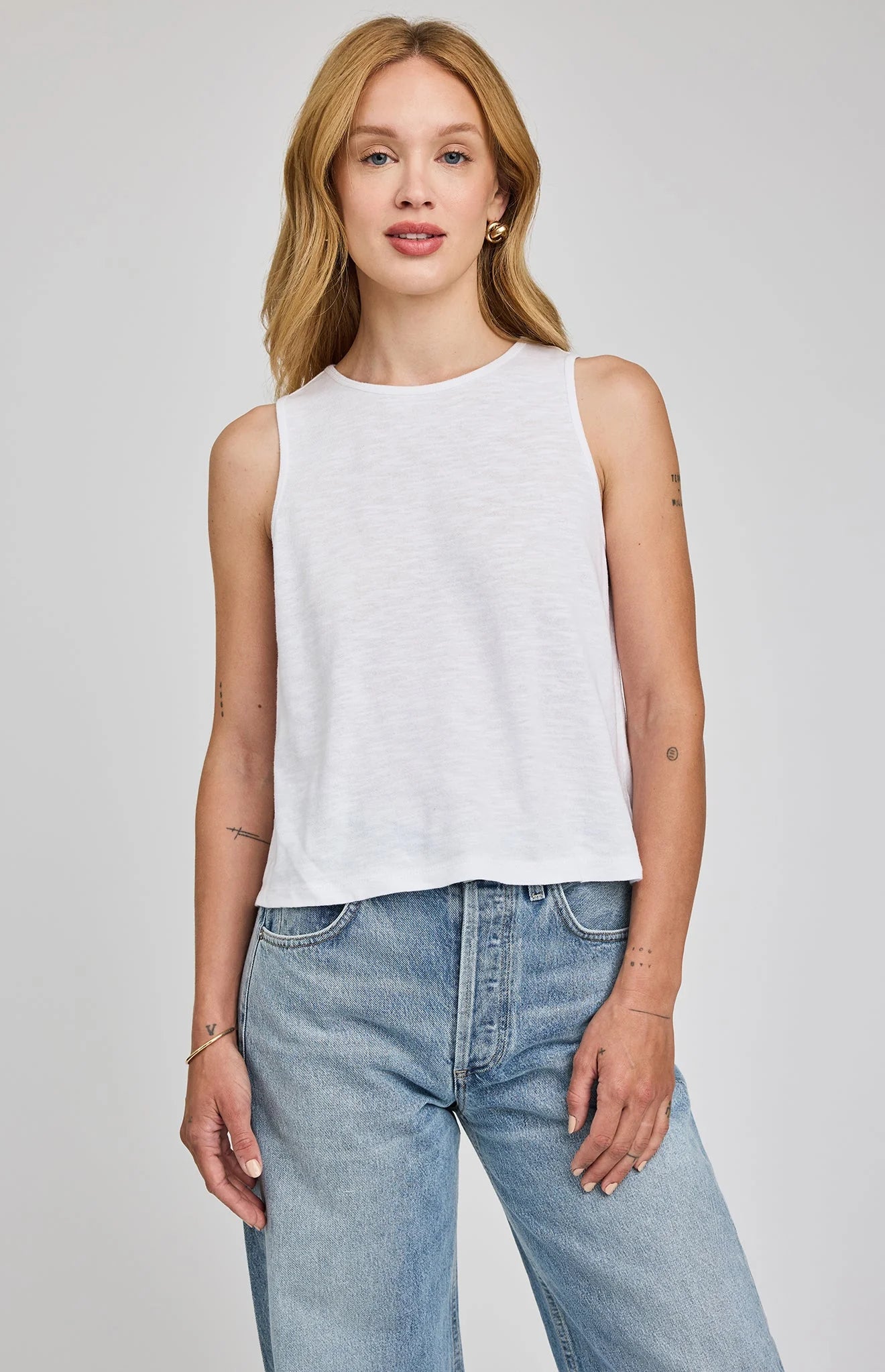 Lumi Tank Top - White