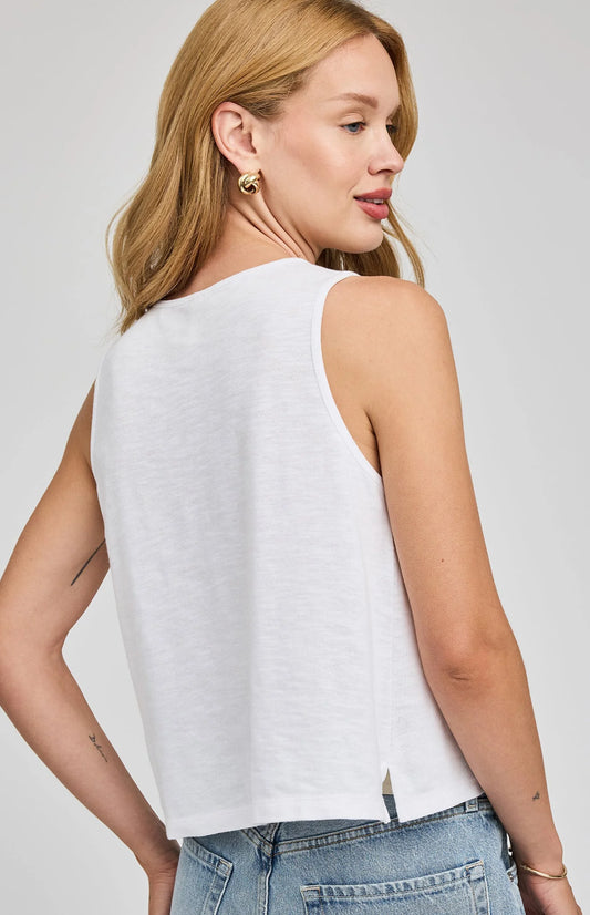 Lumi Tank Top - White