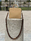 Tortoise Squares Bag Strap
