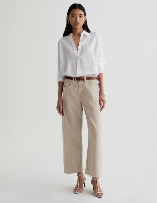 Hattie Crop - Light Taupe