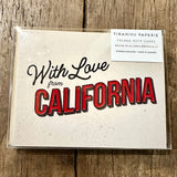 With LOVE from California Card Set