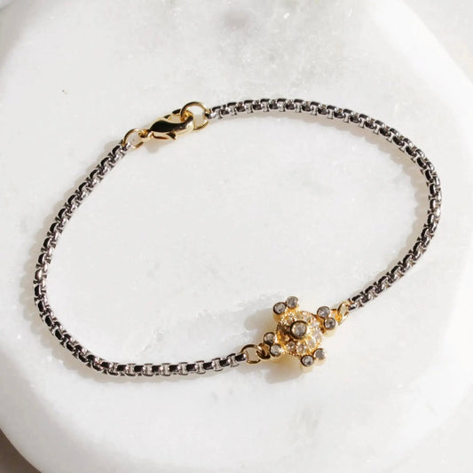 Freya Mixed Metal Bracelet