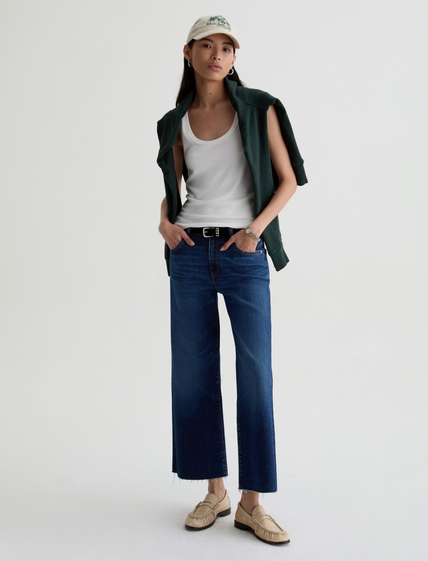 Saige Wide Leg Crop - Outspoken
