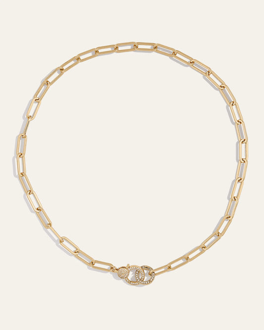 Jane Pavé Lariat Convertible Chain