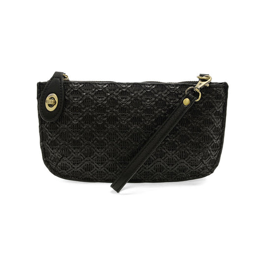 Woven Mini Crossbody Clutch
