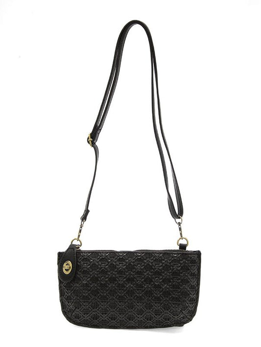 Woven Mini Crossbody Clutch