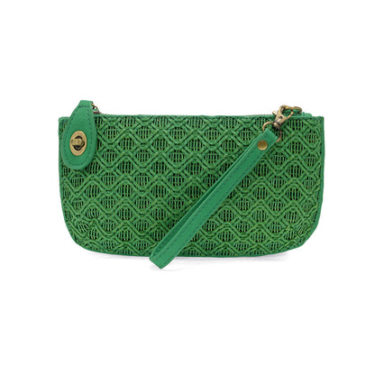 Woven Mini Crossbody Clutch