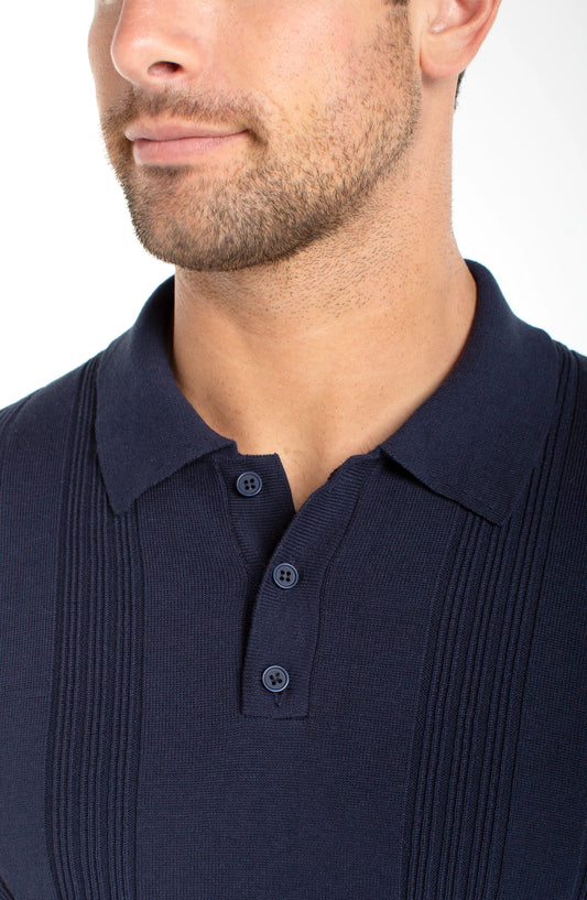 Sweater Knit Polo