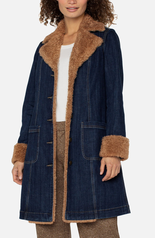 Sherpa Trim Jacket