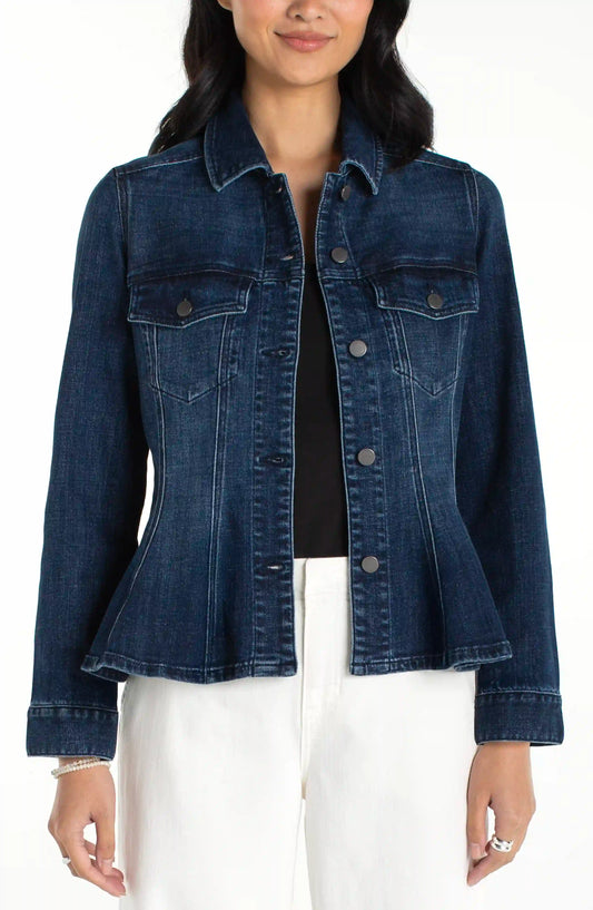 Fit & Flare Trucker Jacket