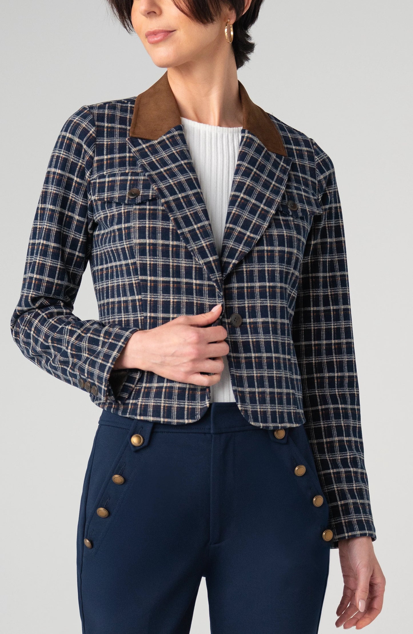 Clarissa Cropped Blazer