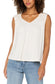 Sleeveless Shirred Top