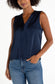 Sleeveless V-Neck Top