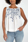 Sleeveless Woven Top