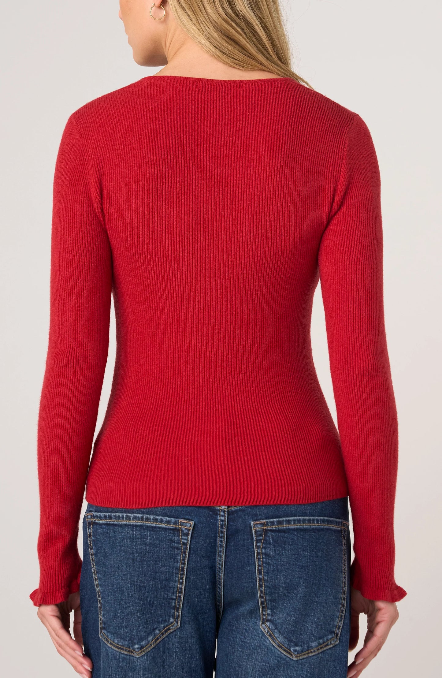 Sweetheart Neck Sweater