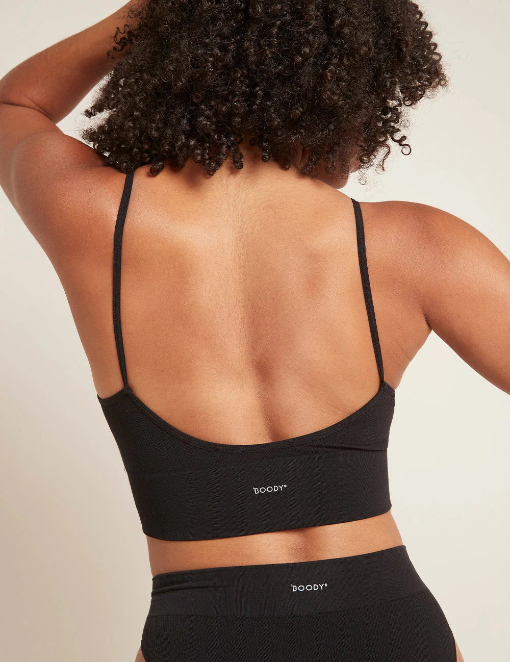 Ribbed Low Back Bra