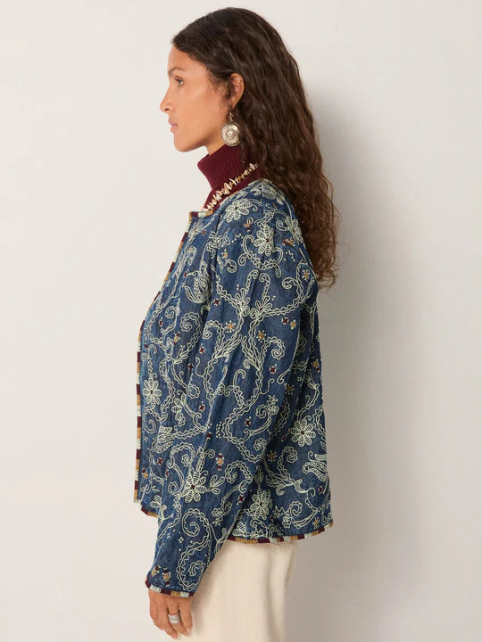 Amara Jacket - Indigo
