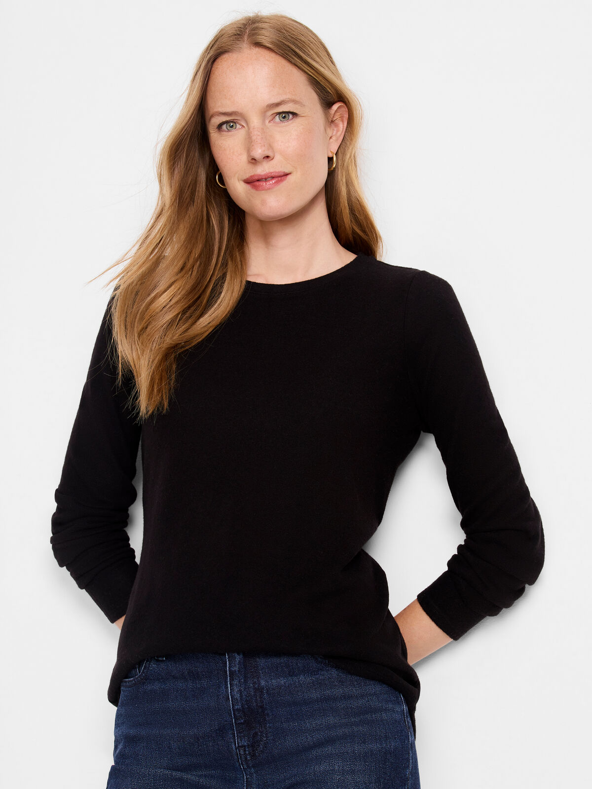 Long Sleeve Shirttail Tee