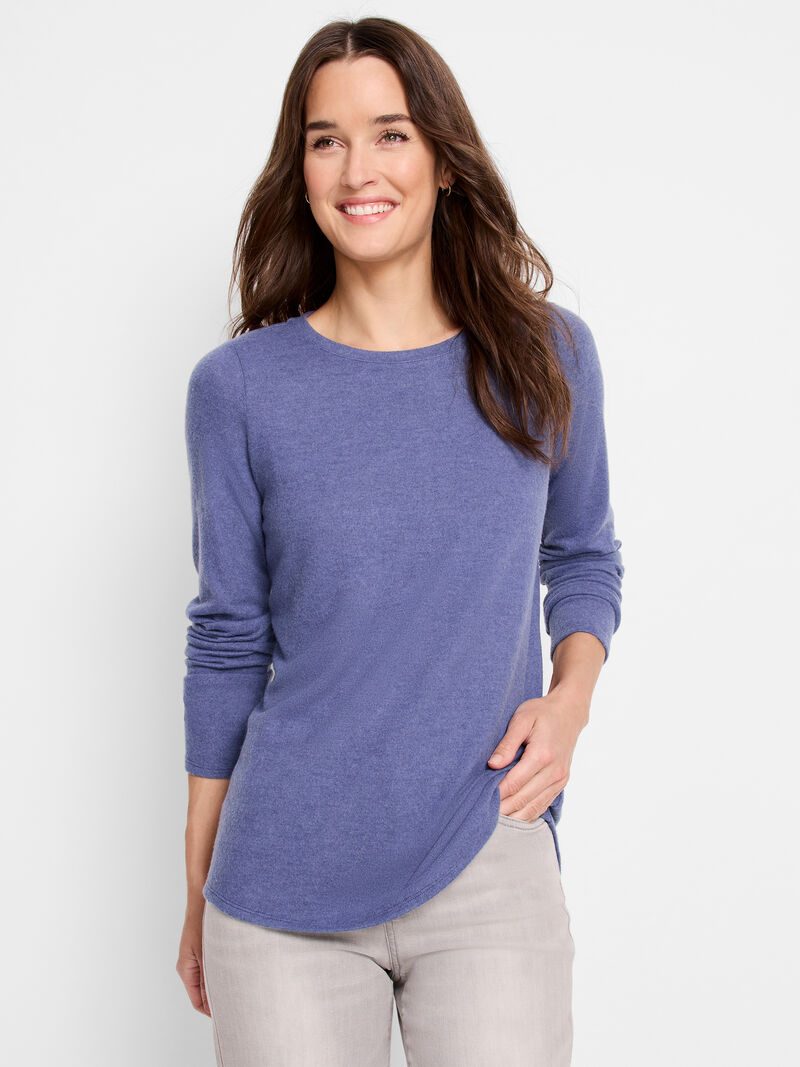 Long Sleeve Shirttail Tee