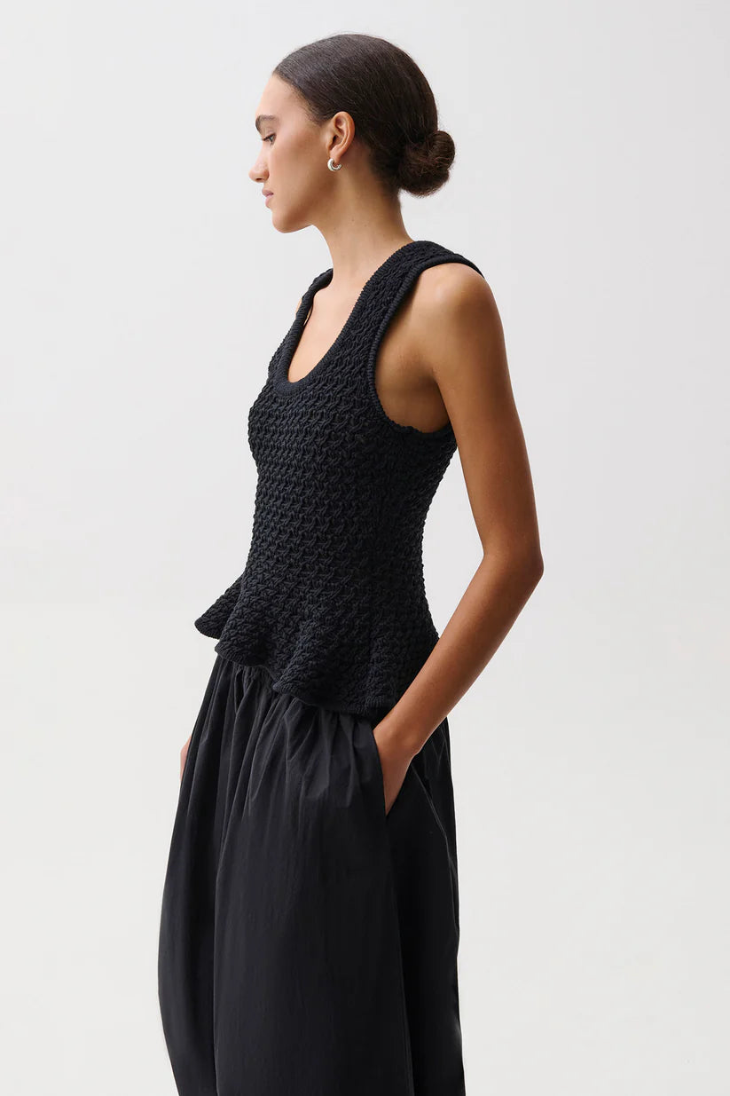 Anna Peplum Tank