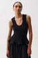 Anna Peplum Tank