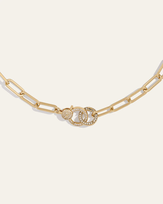 Jane Pavé Lariat Convertible Chain