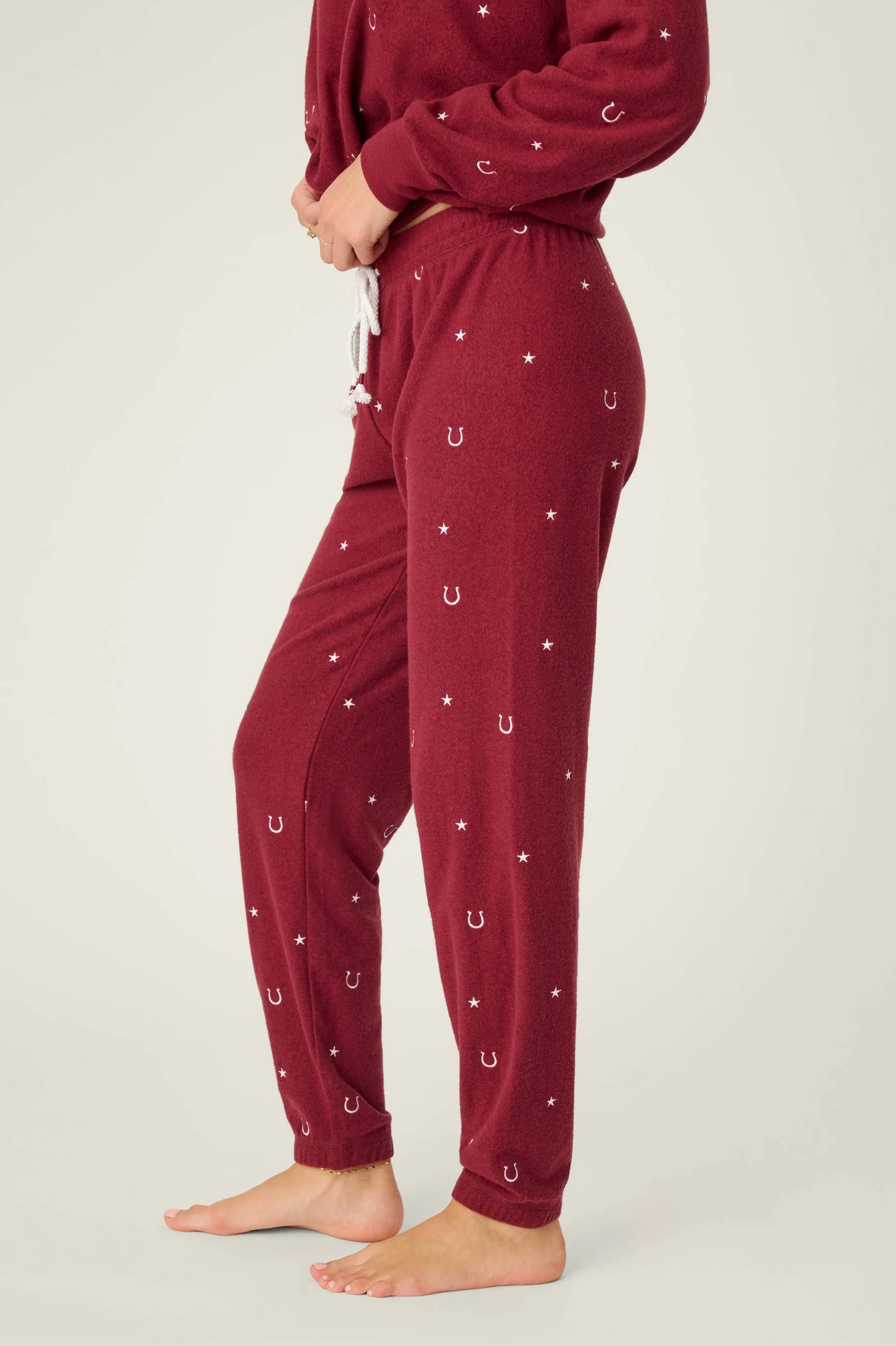 Horseshoe Embroidered Sweatpant