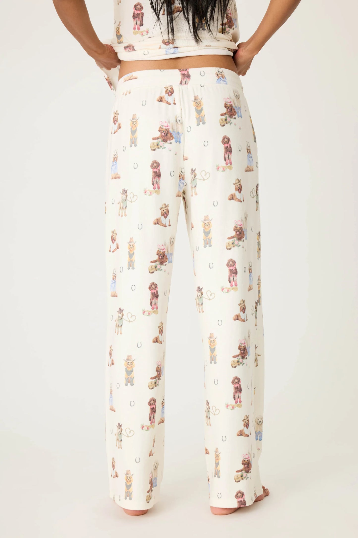 Dog Print Pant