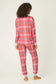 Plaid PJ Set