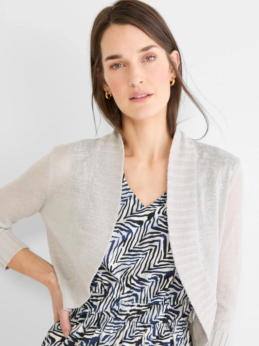 Bolero Cardigan - Silver Wisp