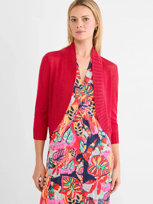 Bolero Cardigan - True Red